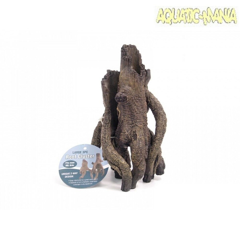 Rosewood Root Cluster for 60 Litre Orb Aquarium Decor, Large 915620