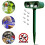 Ultrasonic Repeller with LED Lights Solar Power Driving Device Outdoor Sensor 1