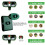 Ultrasonic Repeller with LED Lights Solar Power Driving Device Outdoor Sensor 8