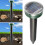 Ulkona Solar Powered Ground Rodent Mole Pest Mice Mouse Mouse Rat Ultraääni Repeller 5
