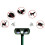 Ultrasonic Repeller with LED Lights Solar Power Driving Device Outdoor Sensor 2