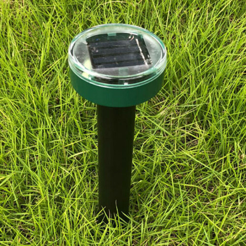 Ulkona Solar Powered Ground Rodent Mole Pest Mice Mouse Mouse Rat Ultraääni Repeller 1
