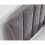 (Grey 5FT Kingsize 150cm) Pettine End Lift Ottoman Storage Bed Frame Only 6