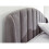 (Grey 5FT Kingsize 150cm) Pettine End Lift Ottoman Storage Bed Frame Only 5