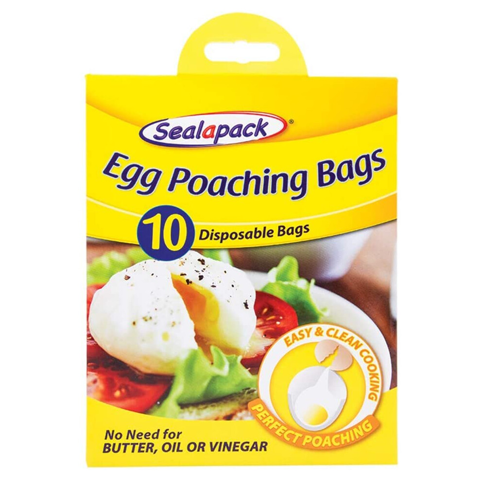 Sealpack Egg Poaching Bags Sealapack Poachies Poaching Poach Disposable X 10