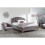 (Grey 5FT Kingsize 150cm) Pettine End Lift Ottoman Storage Bed Frame Only 10