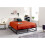 (3FT Single 90cm) Platform Black Metal Bed Frame Only - 4 Sizes 1