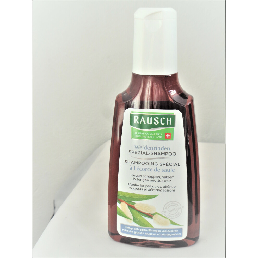 Rausch Best Willow Bark Shampoo 200Ml,Renew,No Bacteria,Dandruff,Oily