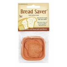 JBK Terracotta Bread Saver: Holder brød og boller bløde og fugtige; kompakt keramisk fugtbevarende løsning til frisk brød
