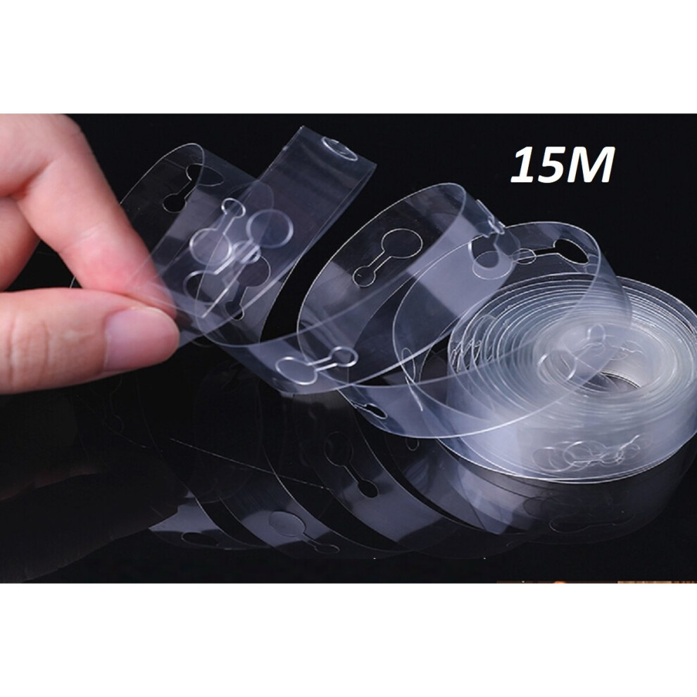 15M Balloon Strip Arch Party Connect Chain Plastic Tape Garland String Wedding