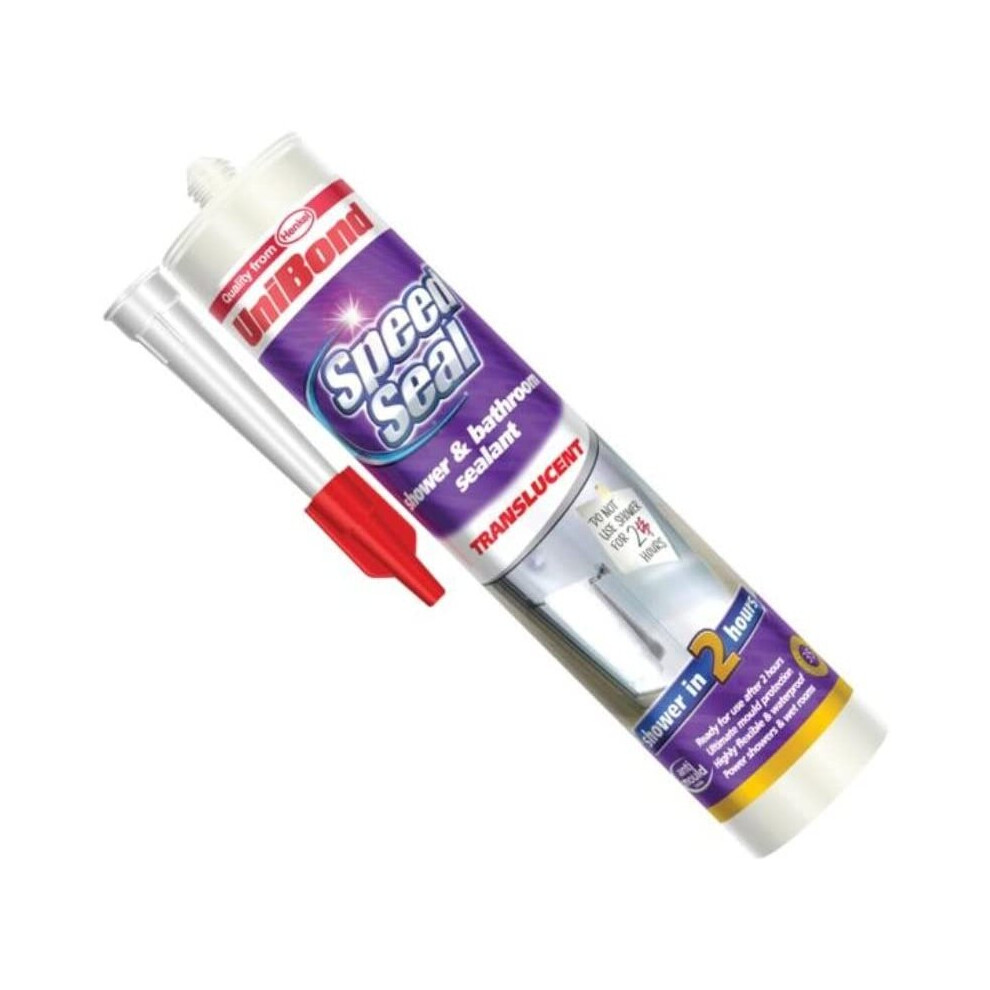 UniBond Speed Seal Sealant Cartridge White 300ml