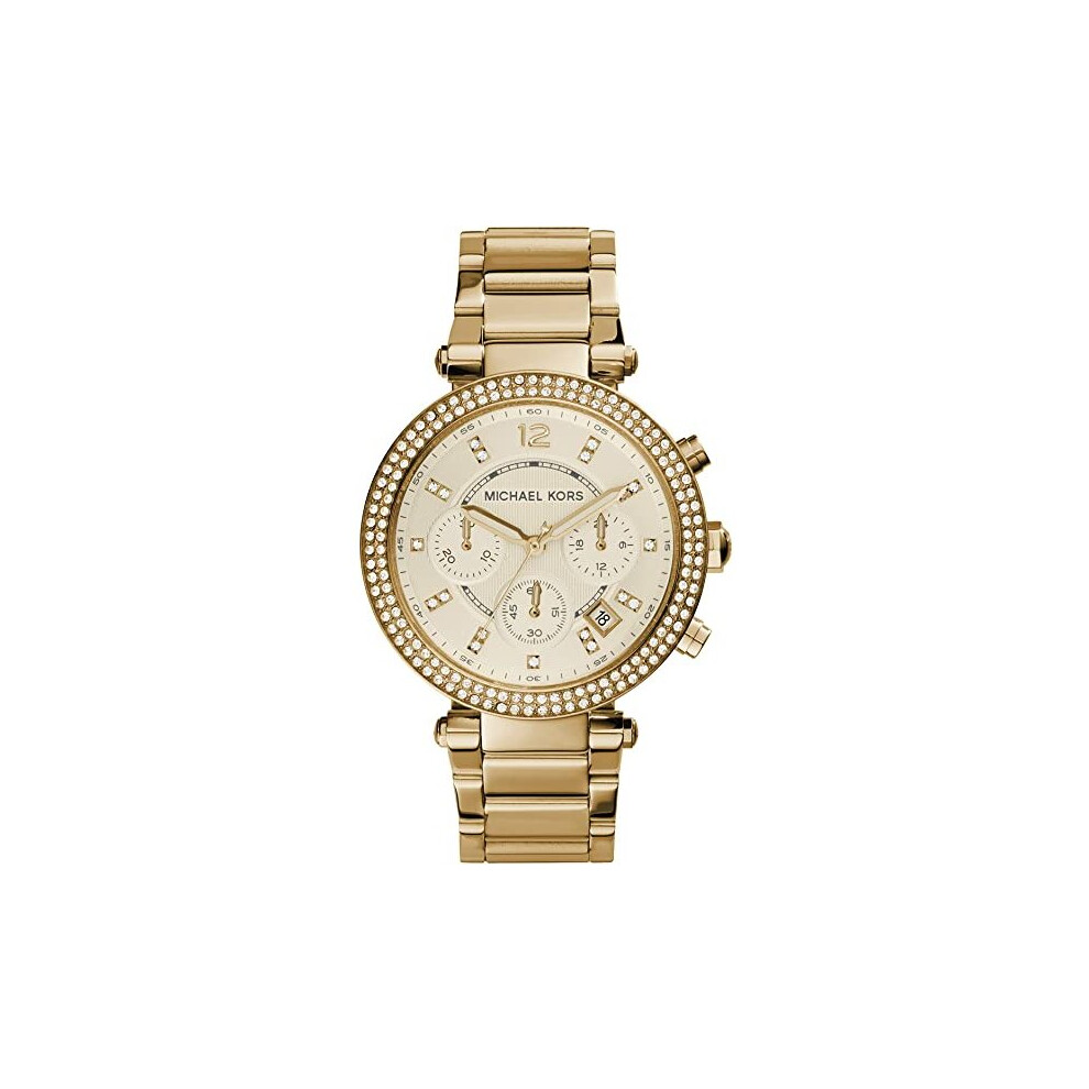 Michael Kors Parker Ladies Watch MK5354 Gold New with Tags