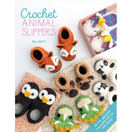 Crochet Animal Slippers | Paperback