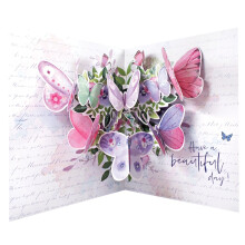 Pop Out Butterflies Happy Mother's Day Greeting Card Large Just Wow! Range Cards