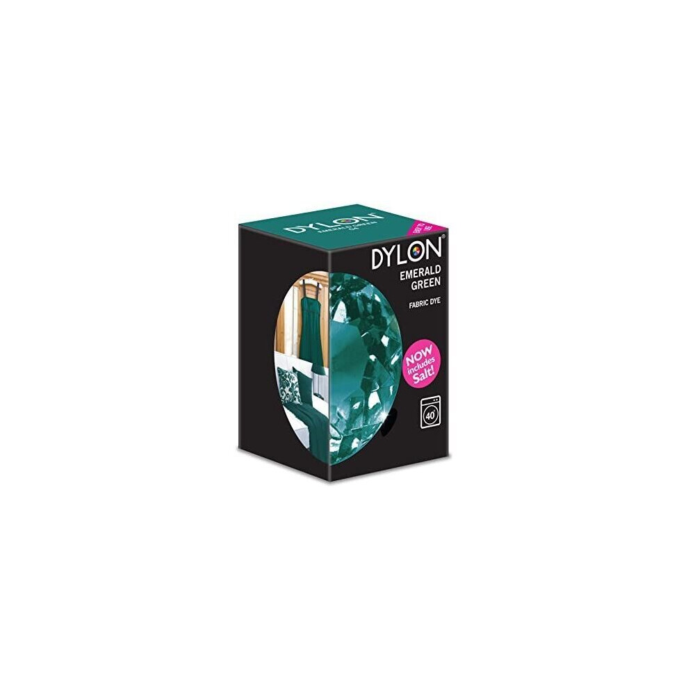 Dylon Machine Dye Emerald Green - With Salt and Colour Chart