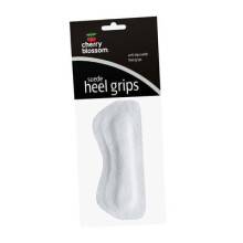 Cherry Blossom Suede Heel Grip - Reusable Self-Adhesive Heel Support for All Footwear