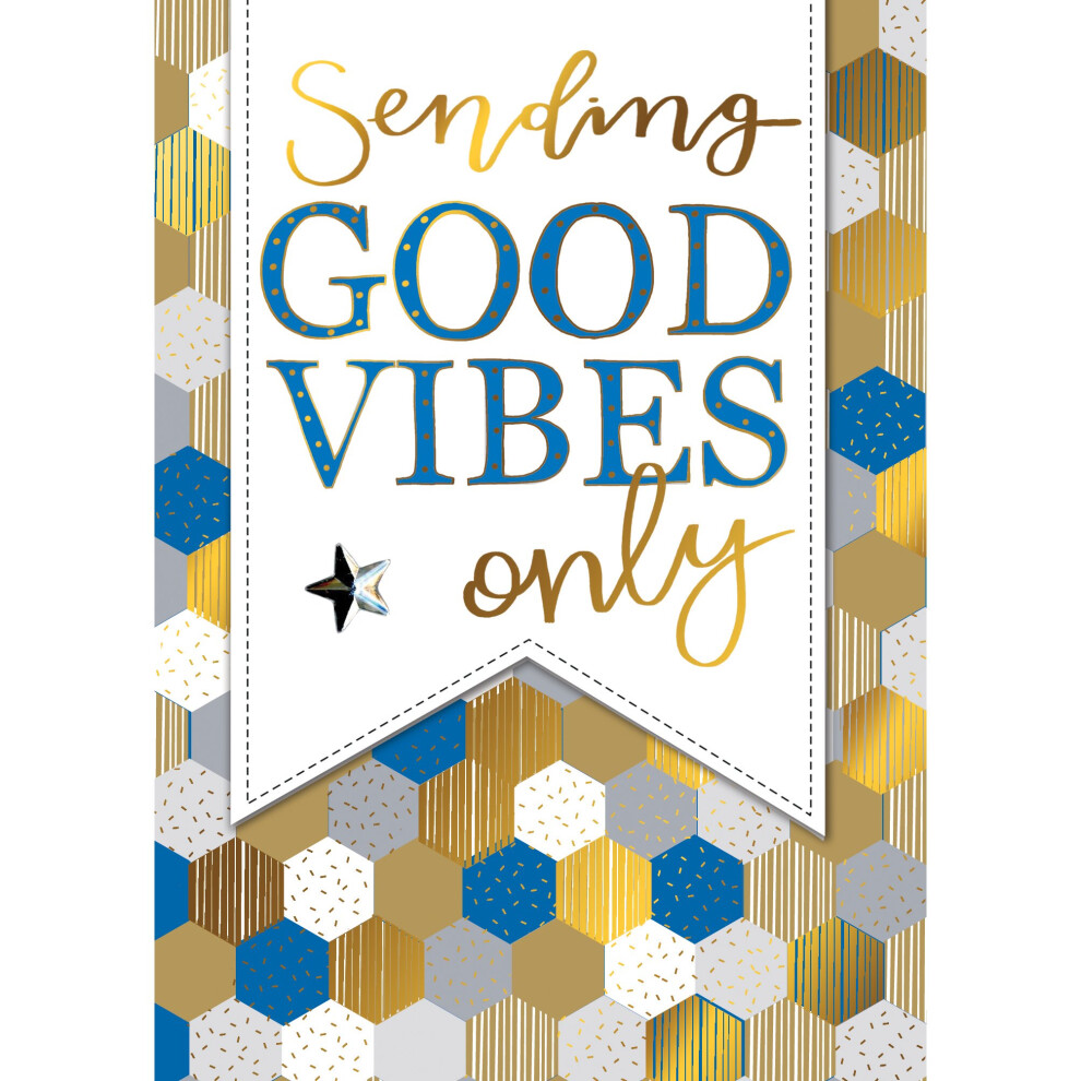 Second Nature Sending Good Vibes Any Occasion Greeting Card Yours Truly Cards