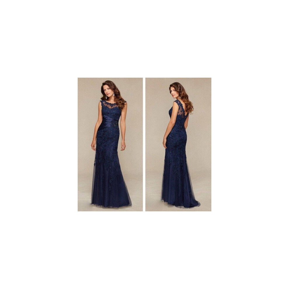 (Yellow) Royal Blue 2018 Mother Of The Bride Dresses Mermaid Beaded Lace Groom Long Evening Dresses Mother Dresses For Wedding-image-OPC-P6XR5TN-NEW