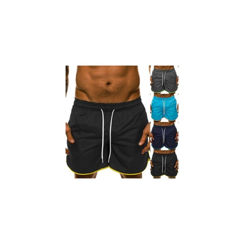 (XL, Gray) Trainning Exercise Shorts  M-3XL Men's Swimwear Jogging Running Sports Shorts Gym Training Fitness Pants-image-OPC-P6XRG6T-NEW