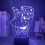 Spongebob Patrick 3D LED Night Light Kids Bedroom Table Lamp 1