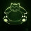 Snorlax USB 3D Anime Night Light Atmosphere LED Table Lamp 1