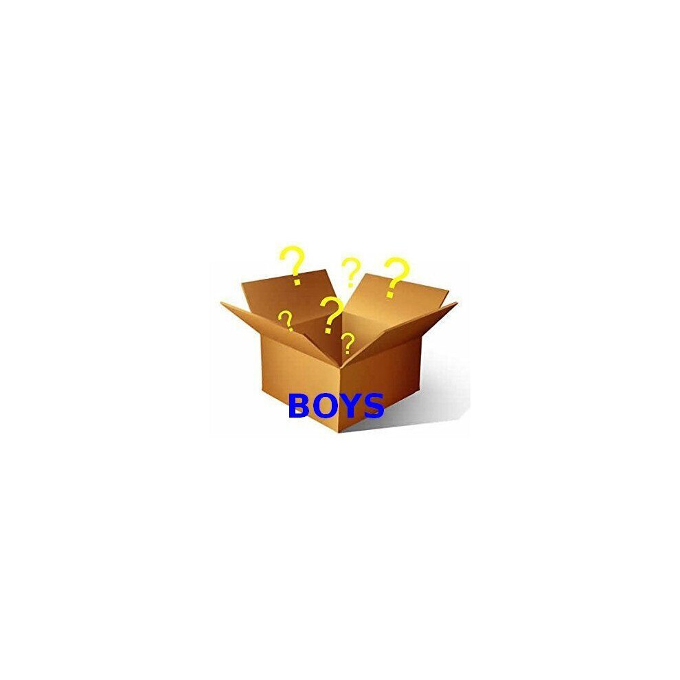 (Boys Lucky dip box- At least 10 items!) Mystery Lucky Dip Boxes- Boxes full of Toys for Boys or Girls!