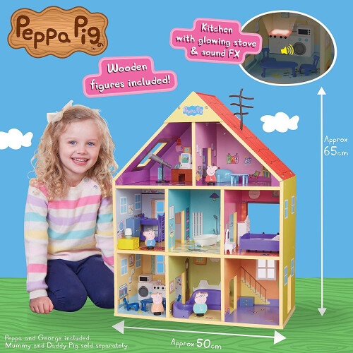 Peppa Pig Peppa Pig Peppa's Wooden Playhouse 2