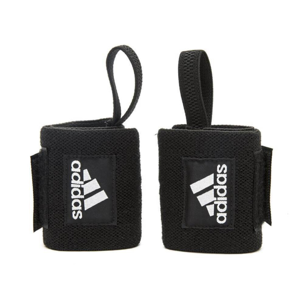 Adidas Wrist Wraps Weight Lifting Gym Power Bodybuilding