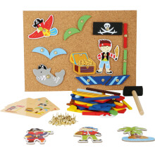 Holz Hammer Spiel Pirates SMALL FOOT - ab 6 Jahren