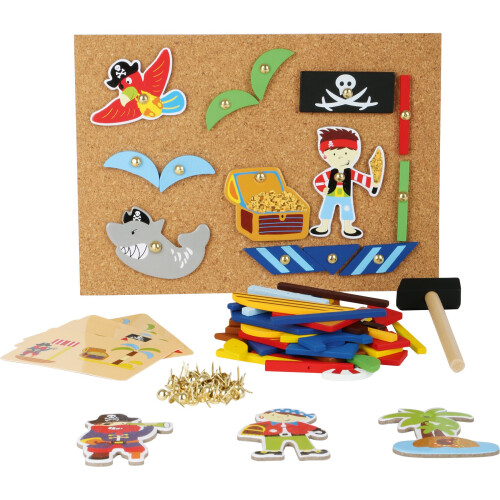Gioco del martello in legno Pirates SMALL FOOT - a partire da 6 anni