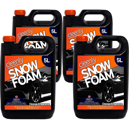 (Orange, 20L) Cleenly Fragranced Super Thick Snow Foam Shampoo