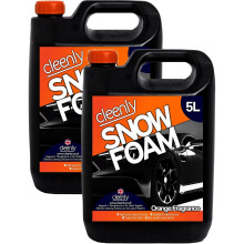 (Orange, 10L) Cleenly Fragranced Super Thick Snow Foam Shampoo