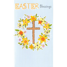 Easter Blessings Money Wallet Card Glitter Flittered Gift Cards