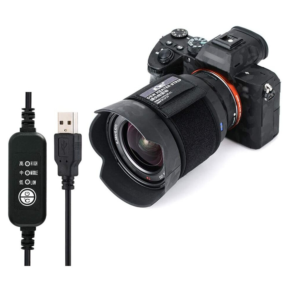 Photos - Other Photo Accessory KIWIFOTOS Lens Heater Warmer Dew Heater Strip 