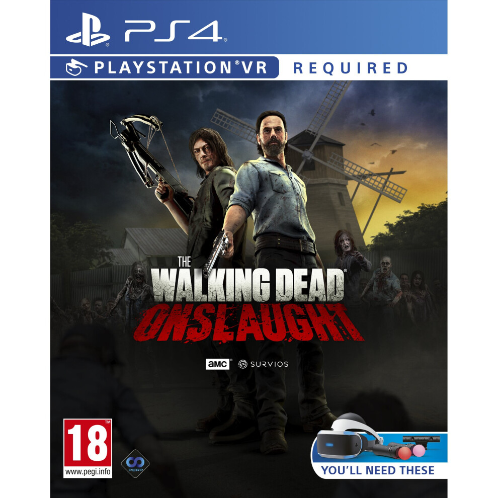 Perp Games The Walking Dead Onslaught Ps4 Spiel (Psvr Erforderlich)