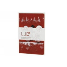 Moleskine Ornament Card Large - Cycling Bear