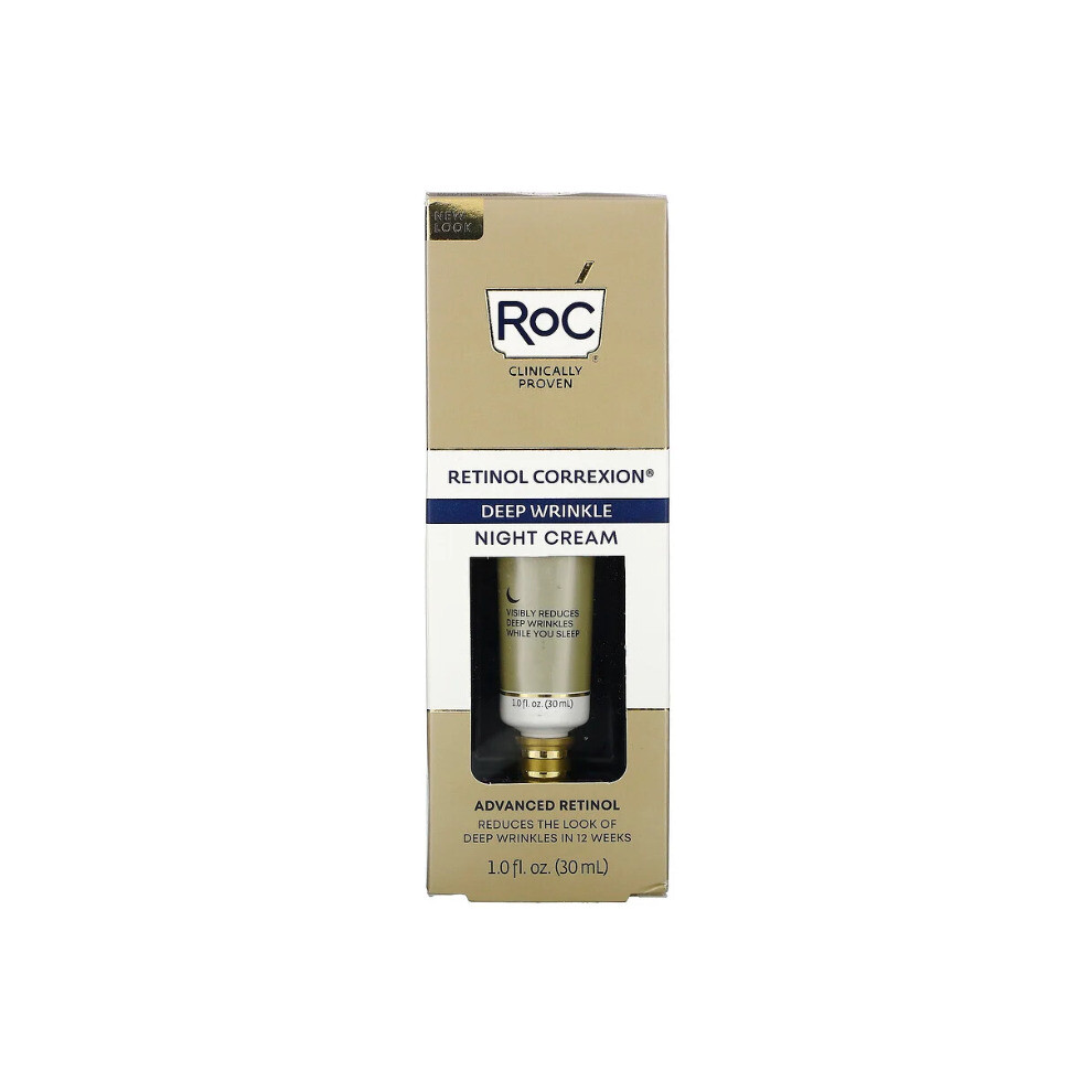 RoC, Retinol Correxion, Deep Wrinkle Night Cream, 30ml