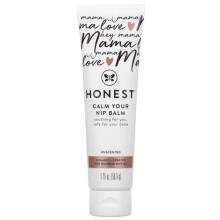 The Honest Company, Calm Your Nip Balm, Unscented, 50g