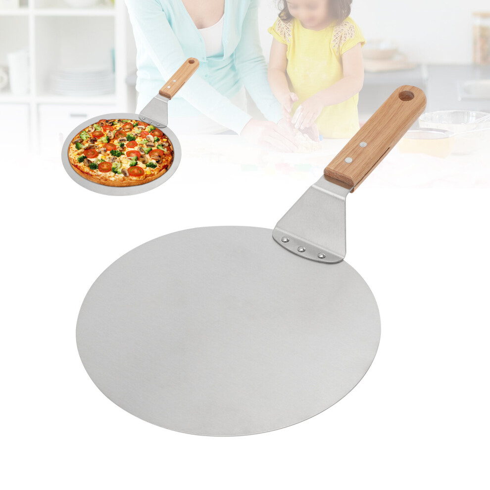Pancake Oven Baking Tools Wood Handle Aluminum Pizza Baking Paddle 