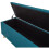 (Teal) Secreto Fabric Ottoman Lift Up Storage Bench 6