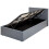 Side Lift Ottoman Storage Bed in Grey PU - Single 5