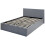 Side Lift Ottoman Storage Bed in Grey- 4FT Small Double 120cm 7