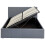 Side Lift Ottoman Storage Bed in Grey- 4FT Small Double 120cm 8