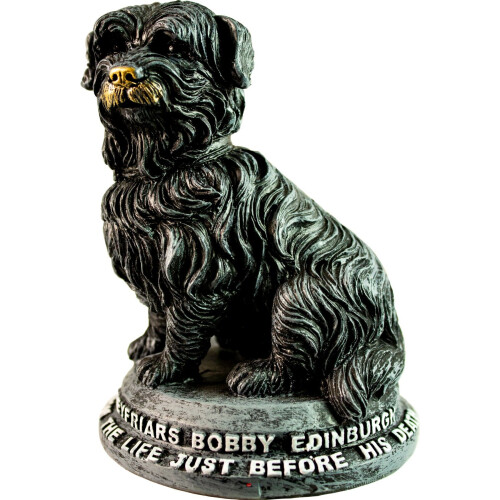 Greyfriars Bobby Resin Statue Skye Terrier Large 2