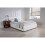 Side Lift Ottoman Storage Bed in White - 5FT Kingsize 150cm 1
