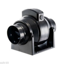 Manrose MF100S In-Line Mixed Flow Extractor Fan 100mm (Standard Model)