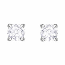 Swarovski Attract Round Pierced Earrings
