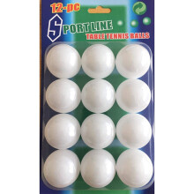 12 Table Tennis Balls White Ping Pong Balls Full Size Balls Pack
