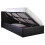 Side Lift Ottoman Storage Bed in Black - 5FT Kingsize 150cm 6