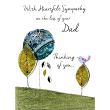 Sympathy On Loss Of Your Dad Greeting Card Second Nature Just To Say Cards